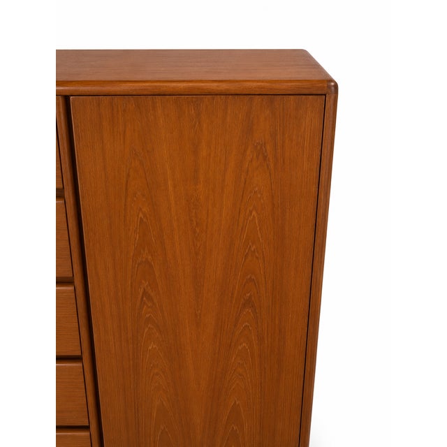 Modern Teak Gentleman's Chest by Sannemanns Møbelfabrik For Sale In San Diego - Image 6 of 6