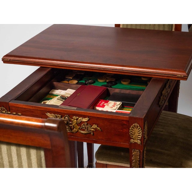 Antique Empire Game Set, 1930s, Set of 5 For Sale - Image 12 of 15