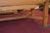 Vintage Heavy Pine Wood Irish Wake Table Drop Leaf Long Oval Dining Kitchen Farmhouse Work For Sale - Image 6 of 13