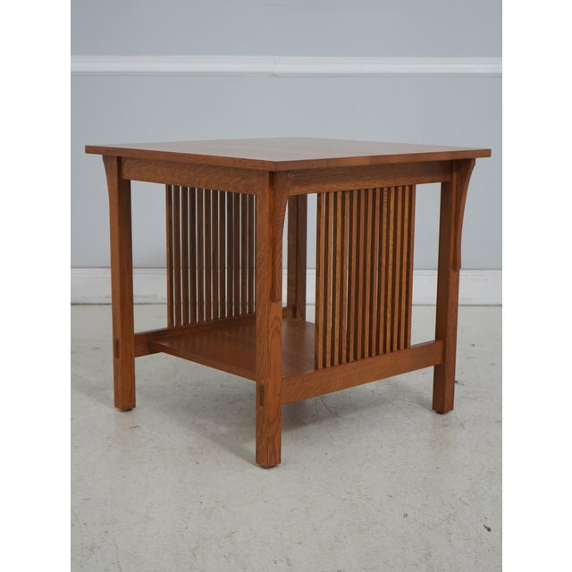 Age: C.1994 Details: Finish no.35 High Quality Construction Arts & Crafts Style Solid Oak Spindle Sides Condition:...