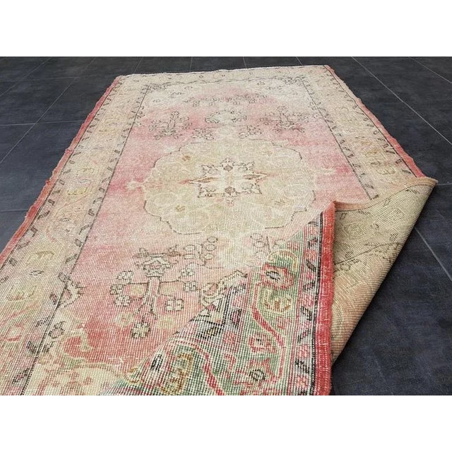 1960s Turkish Tribal Rug-3’8’x6’9" For Sale - Image 4 of 10