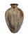Art Deco Period Gres Stoneware Vase by Belgian ceramist Roger Guérin from the 1930s. The creation is of a bulbous form...