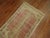 Mid 20th century light pink Turkish prayer niche motif rig. Measures: 2'4'' x 4'.