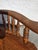 1890s Antique Oak Victorian Rocking Chair Larger Seat For Sale - Image 4 of 12