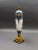 Sevres Style Antique French Hand Painted Porcelain Bronze Ormolu Mounts Urn Vase. Measures approximately 5 1/2" long, 4...