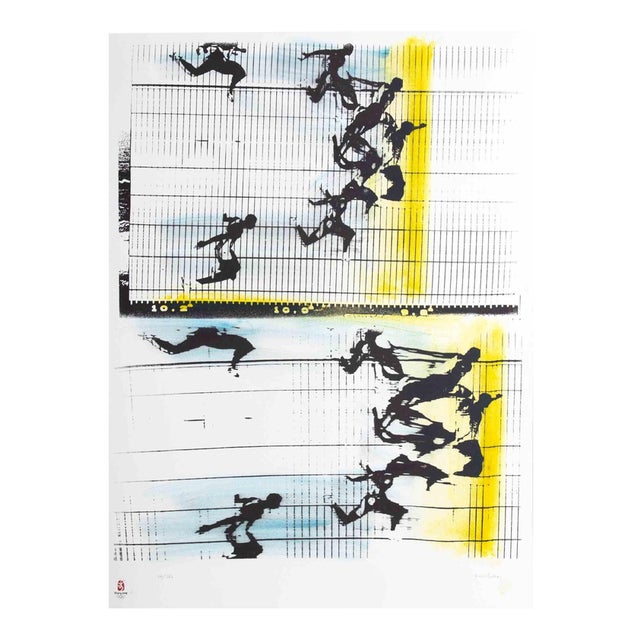 Sergio Barletta, Fotofinish, Lithograph, 2008 For Sale