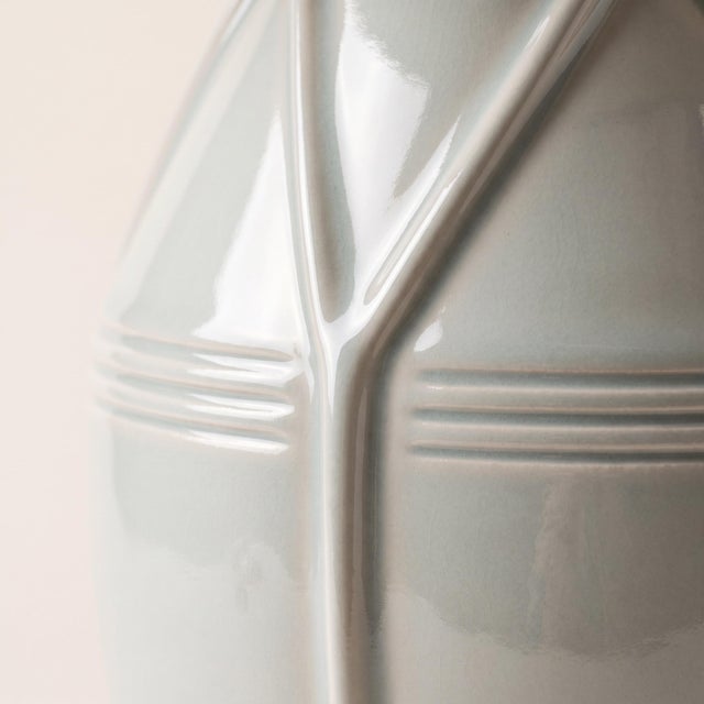 A made-to-order ceramic table lamp by Audrey White McCumber of Red Bear Ceramics. Handcrafted in Ruston, La. This lamp...
