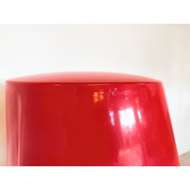 Vintage Red Wood-Burning Stove from Tasso Denmark, 1940s For Sale - Image 12 of 13