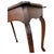 Edwardian Carved Oak Side Table with Floral Relief Decoration For Sale - Image 4 of 7