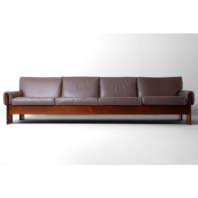 Vintage Loft Sofa in Leather, Italy, 1970s For Sale - Image 11 of 18