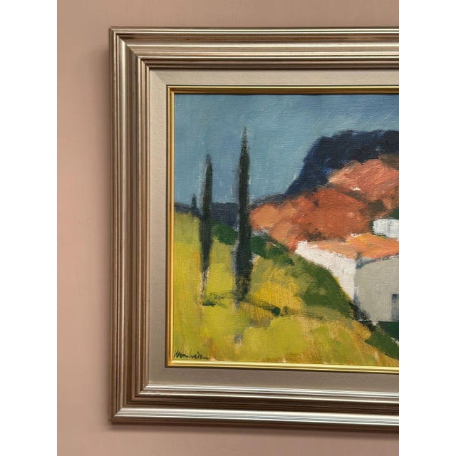 Stig Wernheden, Landscape, 1960s, Oil on Canvas, Framed For Sale - Image 9 of 18