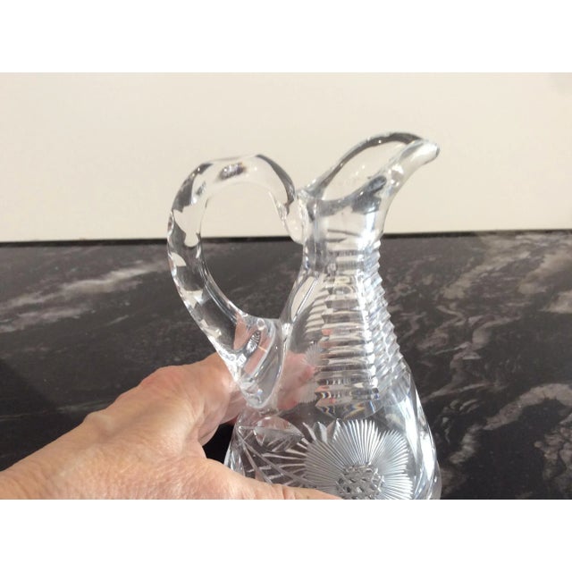 Transparent Mid 19th Century American Cut Glass Cruet For Sale - Image 8 of 11