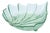 Vintage Glass Leaf Shaped Bowl, Italy, 1970s For Sale