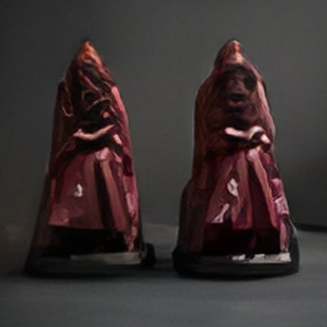 Discover a charming piece of artistry with this pair of Red-robed friar monks reading books Bookends. Crafted by the...