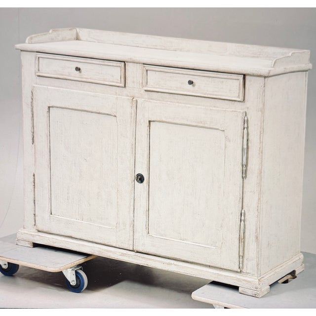Antique White Buffet, 1800s For Sale - Image 6 of 6