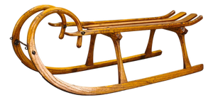 Oak Sled, Former Czechoslovakia, 1930s