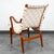 Mid Century Danish Modern Lounge Chair Bruno Mathsson Eva Armchair White MCM For Sale In Sacramento - Image 6 of 12