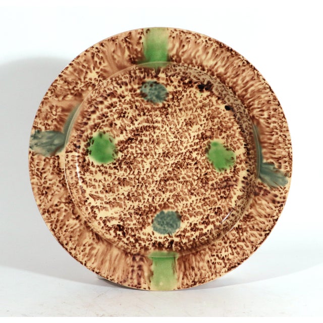 English Large Whieldon-Type Creamware Tortoiseshell-Glazed Dish For Sale - Image 11 of 12