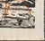 Thomas Elsner (born 1921) "Household Merit Badge" MCM woodcut on thin paper, pencil signed, titled and numbered 33 of 50....