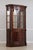 Traditional Henredon Bow Glass Mahogany Curio China Cabinet For Sale - Image 3 of 18