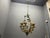 Italian Tole & Ceramic Floral Chandelier, 1960s For Sale - Image 6 of 18
