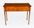 Vintage English Bur Walnut Console Table, 1950s For Sale - Image 17 of 18