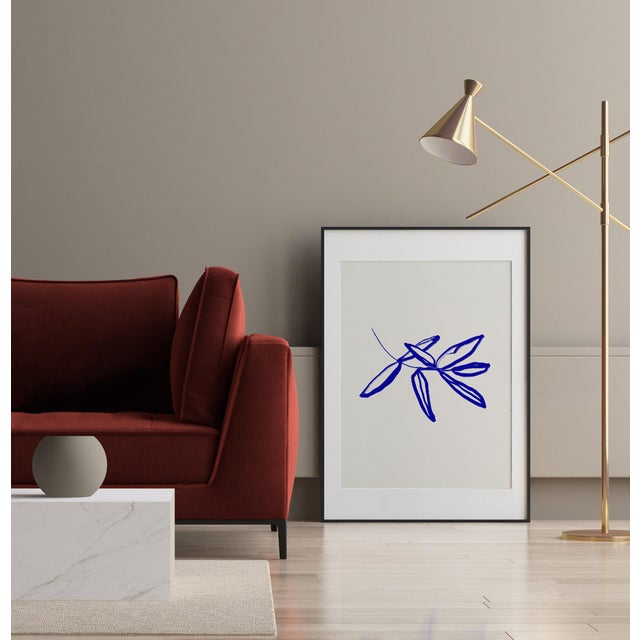 2020s Contemporary Minimalist Botanical Print For Sale - Image 5 of 5