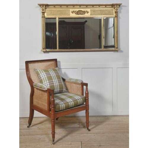 Antique Bergère Armchair in Mahogany, 1890s For Sale - Image 10 of 12