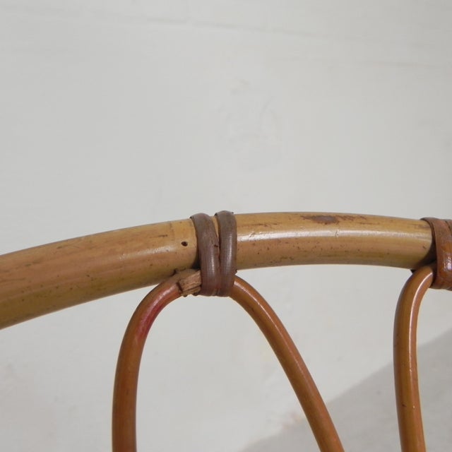 1950s Rattan, Bamboo Childrens Chairs from Rohe Noordwold,e 1950s, Set of 2 For Sale - Image 5 of 18