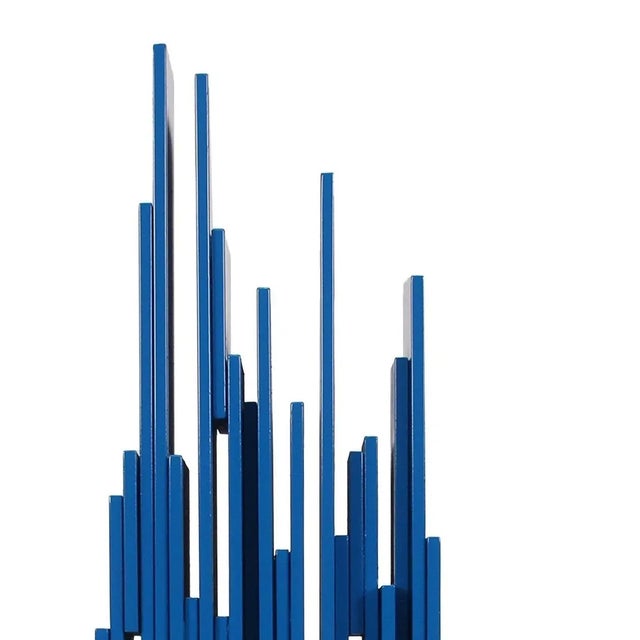 Abstract Mariana Copello, Allegro Blue - Series I, 2016 For Sale - Image 3 of 5