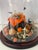 1960 Unique Miniature Halloween whimsical installations by Florida miniaturist artist Helen Valerio. Unique collectible.