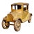 Antique 1920s Kilgore Cast Iron Ford Model T Coupe Toy Car Dark Mustard Yellow Sf600a For Sale