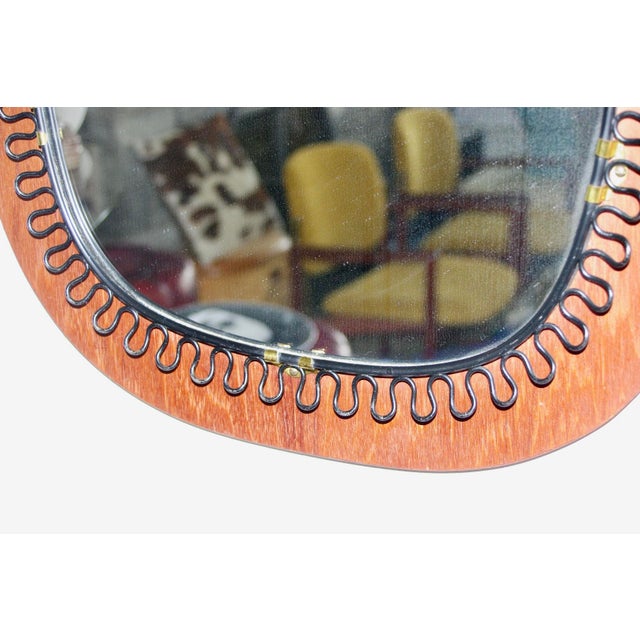 Svenskt Tenn Wall Mirror by Josef Frank by Svenskt Tenn, 1950s For Sale - Image 4 of 9