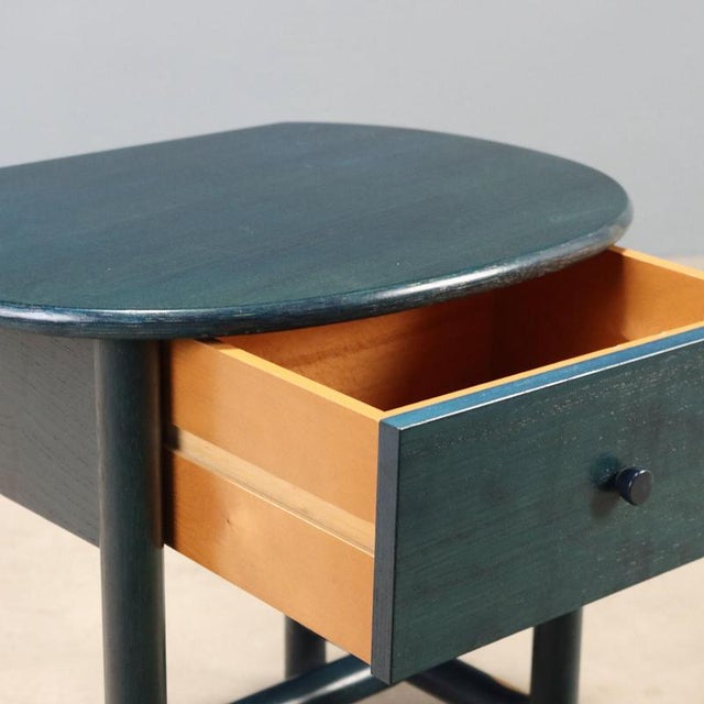 Vintage Wooden Nightstand by Roberti Rattan, 1980s For Sale - Image 3 of 9