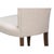 Louis XV Dining Chairs in Cream with Dark Brown Legs, Sets of 2 For Sale - Image 10 of 12