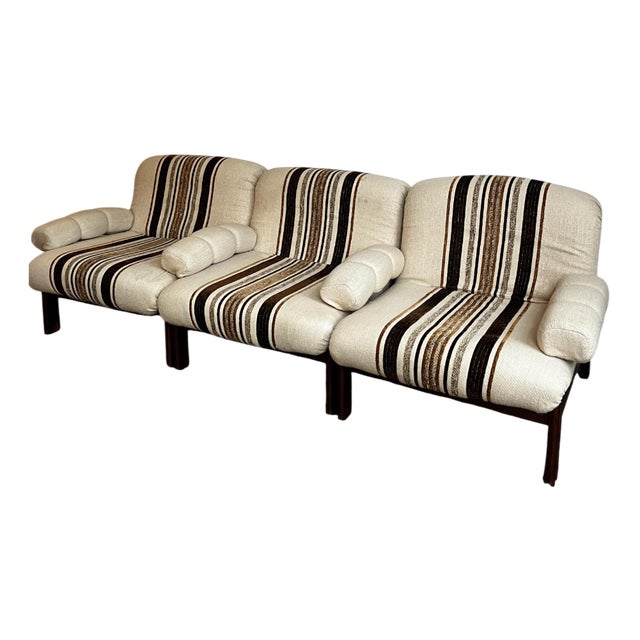 Vintage Modular Sofa, 1970s, Set of 3 For Sale