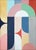 2020s 2026, Art Deco Painting Triptych, Slippery Slope, Acrylic Paint on Watercolor Paper, Pastel Pattens by Natalia Roman For Sale - Image 5 of 11