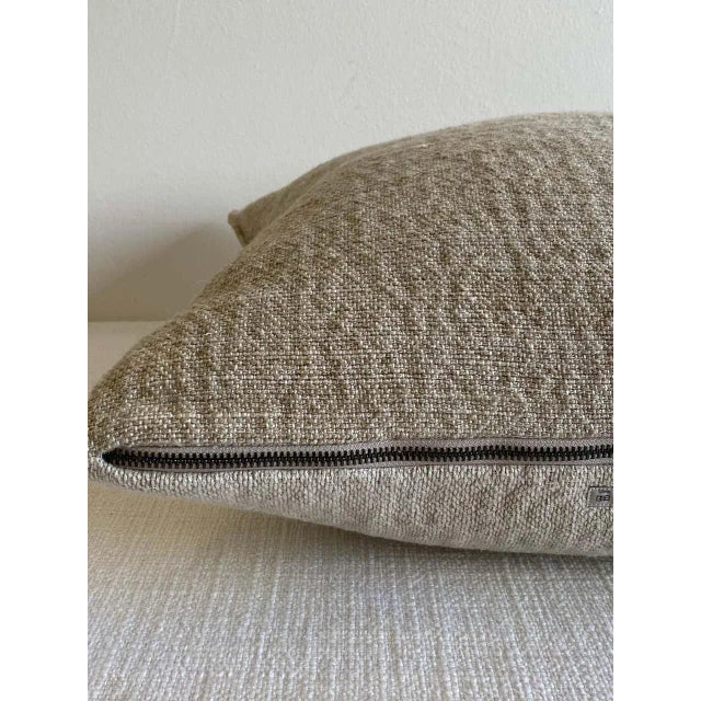Nomade French Linen Accent Pillow For Sale In Los Angeles - Image 6 of 7