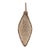 Kenneth Ludwig Chicago Woven Bamboo Ornament (Set of 6) For Sale - Image 4 of 6
