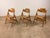SE18 Folding Chairs by Egon Eiermann for Wilde & Spieth, Set of 3 For Sale - Image 9 of 9