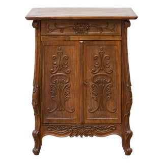 Vintage Buffet in Fir and Walnut, 1960s For Sale