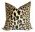 Leopard Velvet Pillow Cover, 22x22 Pillow For Sale