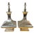 Late 20th Century Monumental Hand-Hammered Silver-Plated Modernist Table Lamps - a Pair For Sale - Image 14 of 18