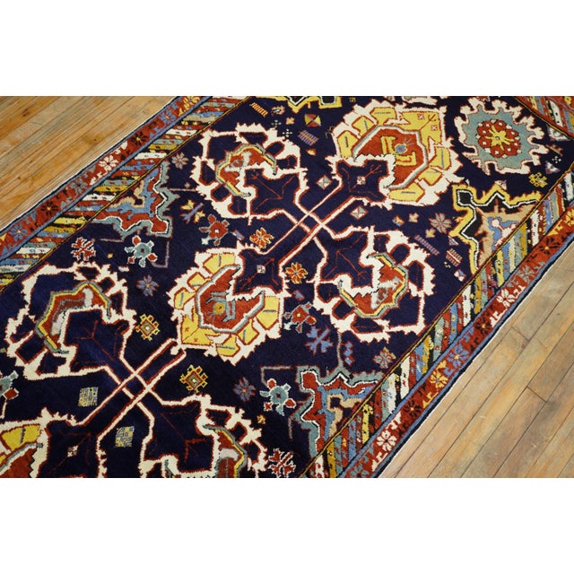 19th Century Large Scale Caucasian Shirvan Karaghashli Full Pile Rug - 4' x 9'7" For Sale - Image 18 of 18