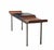Mid-Century Modern Wood and Metal Bench by Franco Campo & Carlo Graffi for Home Torino, Italy, 1960s For Sale - Image 3 of 7