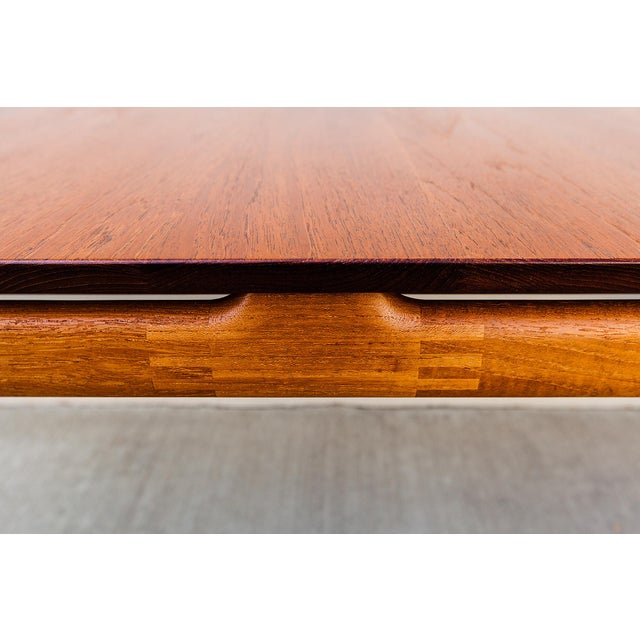 1950s Restored Solid Teak Coffee by Hvidt and Molgaard-Nielsen, Fd 640, Danish Mid Century Modern For Sale - Image 9 of 18