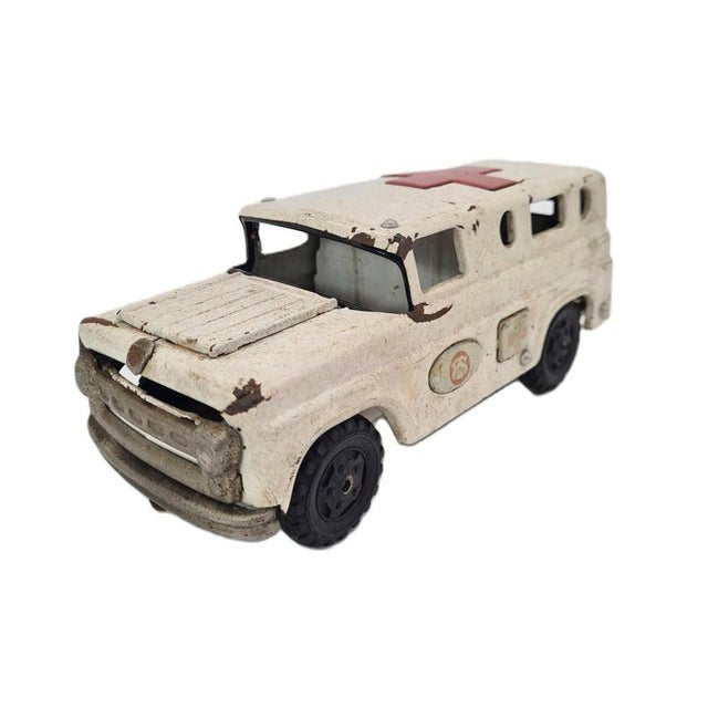 Metal Ambulance Model, 1950s-1960s For Sale - Image 11 of 11