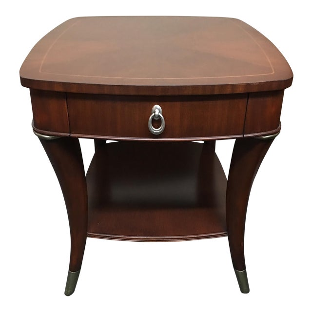 Thomasville Bogart Collection Two Tier Side Table Chairish
