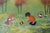 Mid-Century Modern 1960s Mid Century Rene Bernard Enamel on Copper Children Playing Painting For Sale - Image 3 of 11