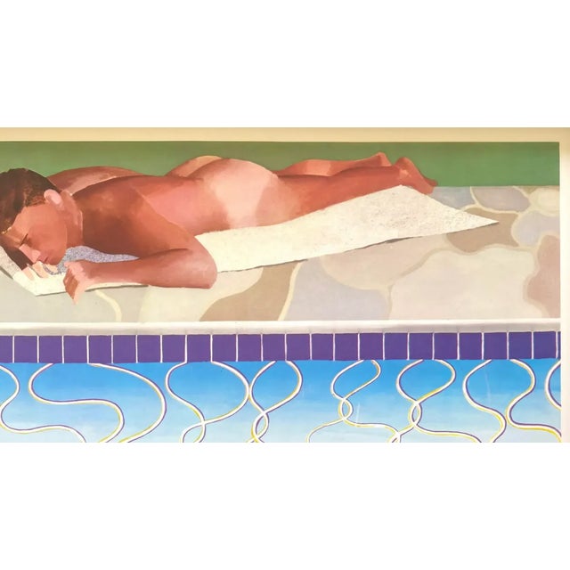 David Hockney, Sunbather, 1970, Lithograph For Sale - Image 3 of 4